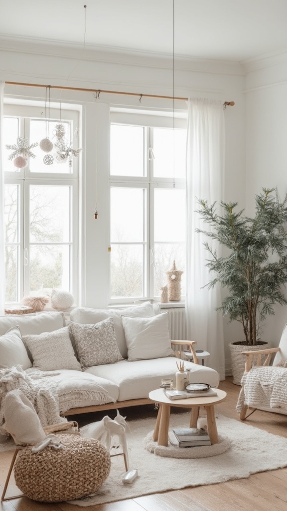 Scandi-Style Snowy Chic