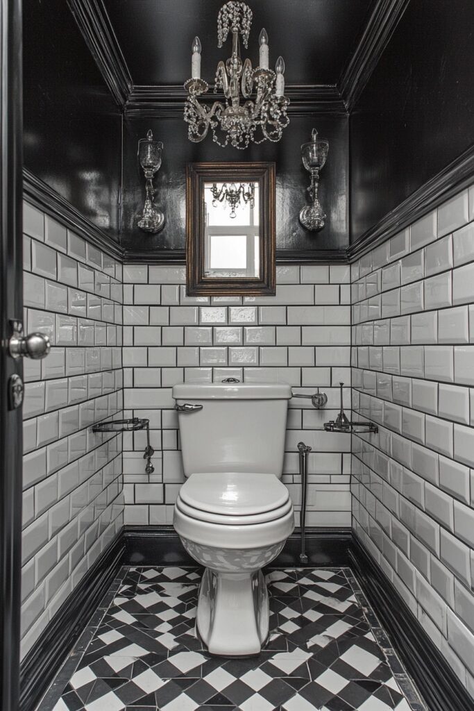 Art Deco Bathroom Glamour