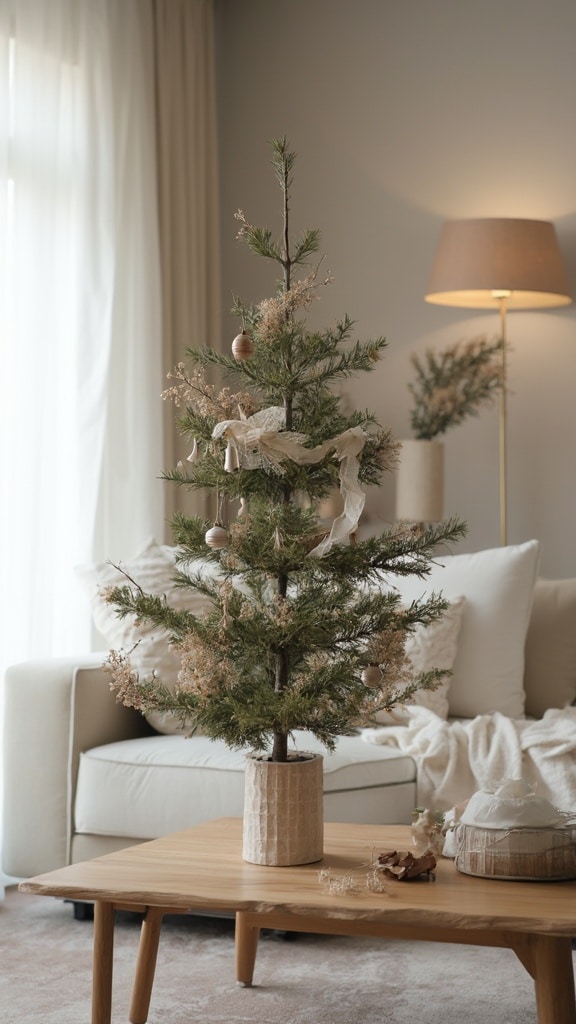 Understated Tabletop Tree