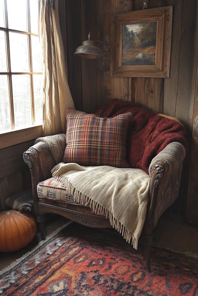 Charming Retro Cabin Interiors