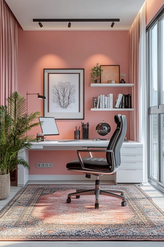 Chic Pink Workspaces