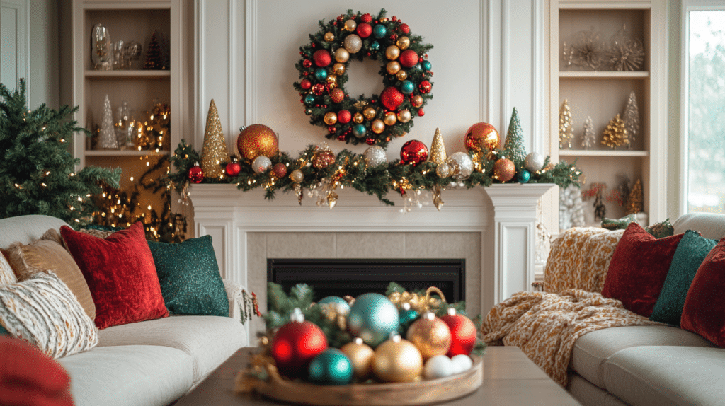 Christmas Mantel Decor