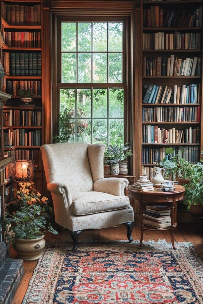 Classic Reading Nook