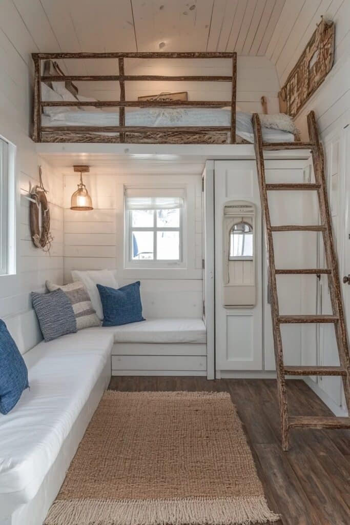 Coastal Nautical Cabin Interiors