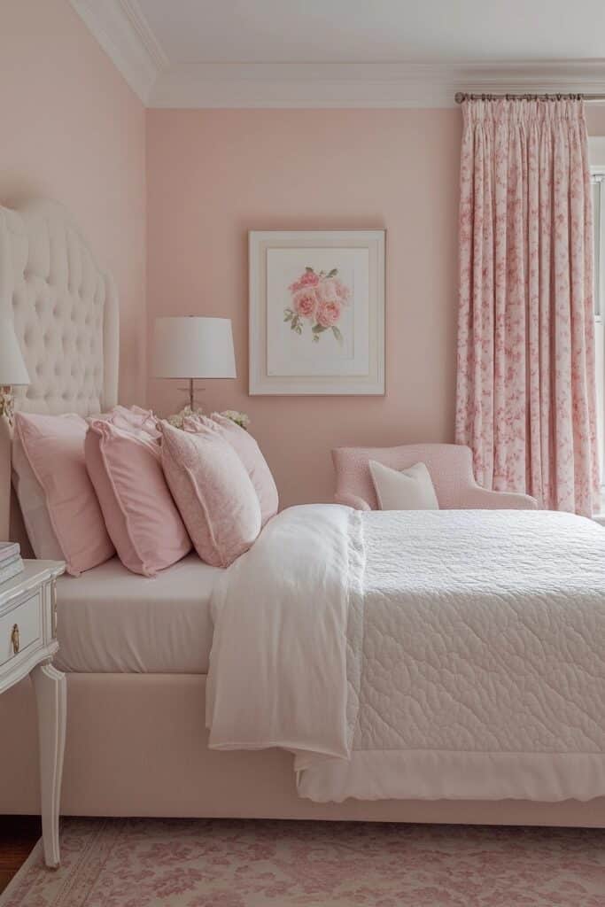 Cozy Pink Guest Rooms