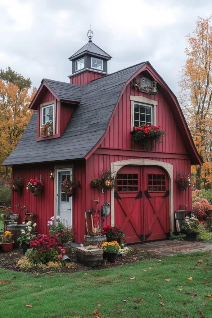 Elegant Mini Barn Home