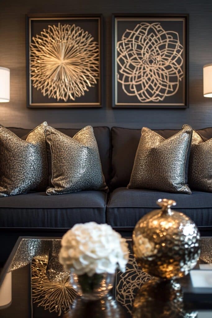 Glamorous Metallic Touches