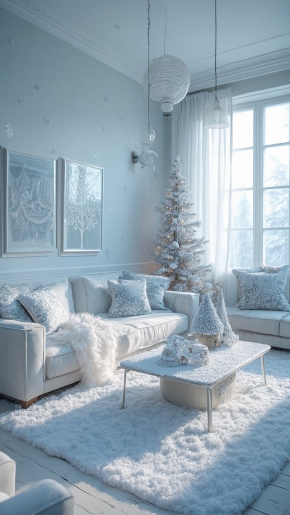 Faux Snow Accents