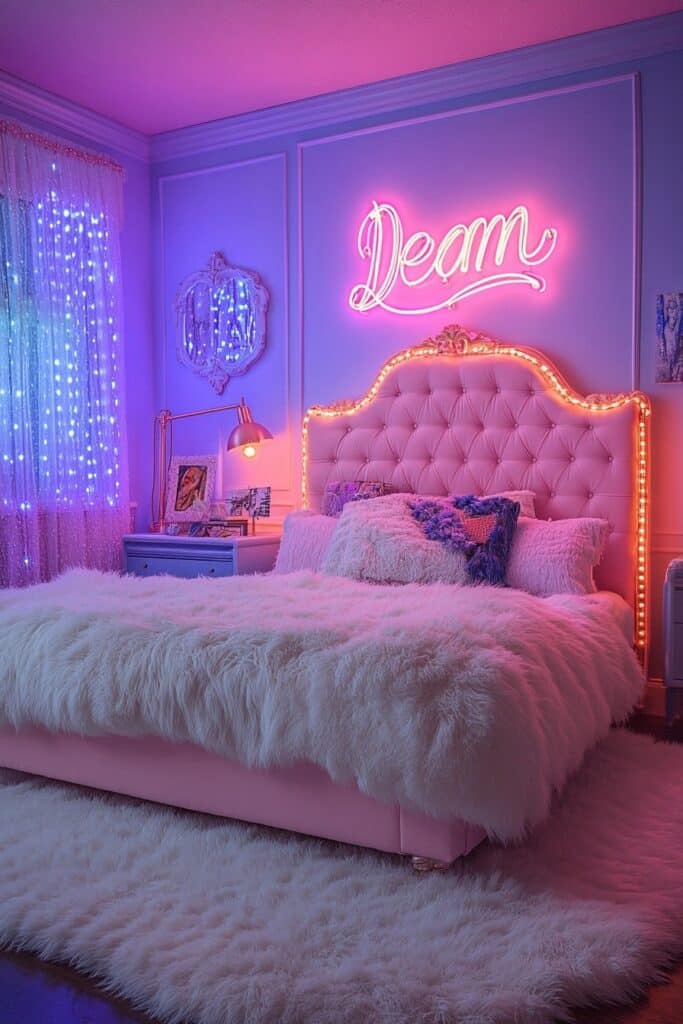 LED Lit Glam Baddie Hideaway