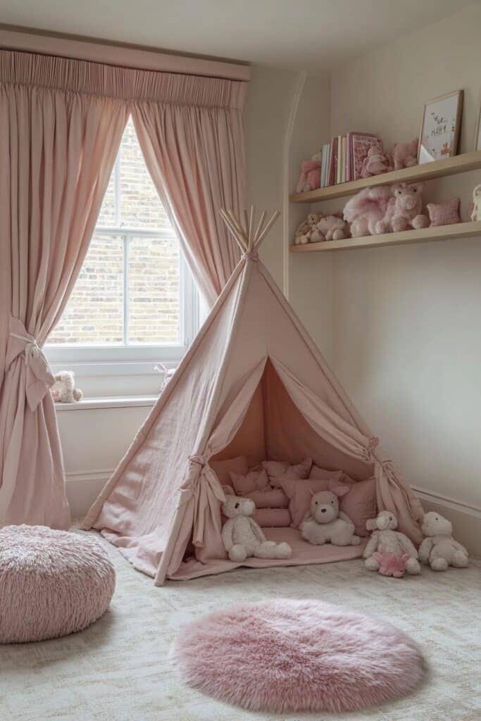 Playful Pink Kids' Rooms