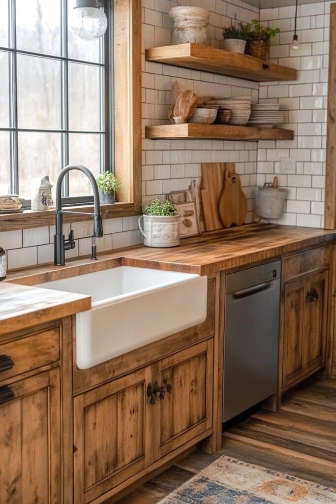 Rustic-Inspired Barndominium Kitchens