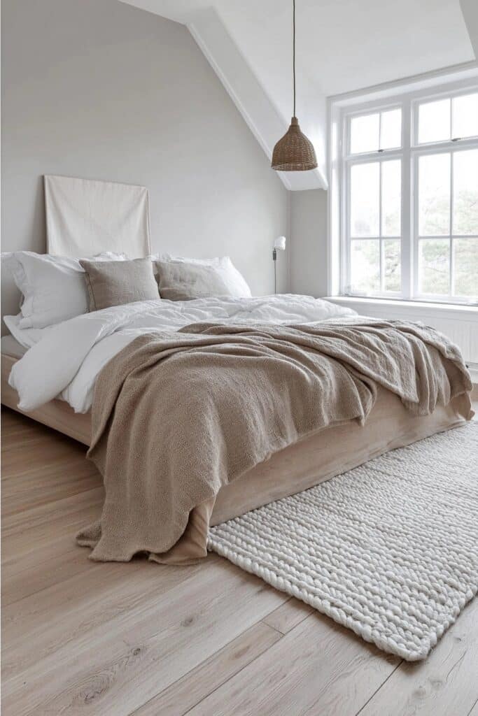 Scandinavian Minimalistic Bedroom