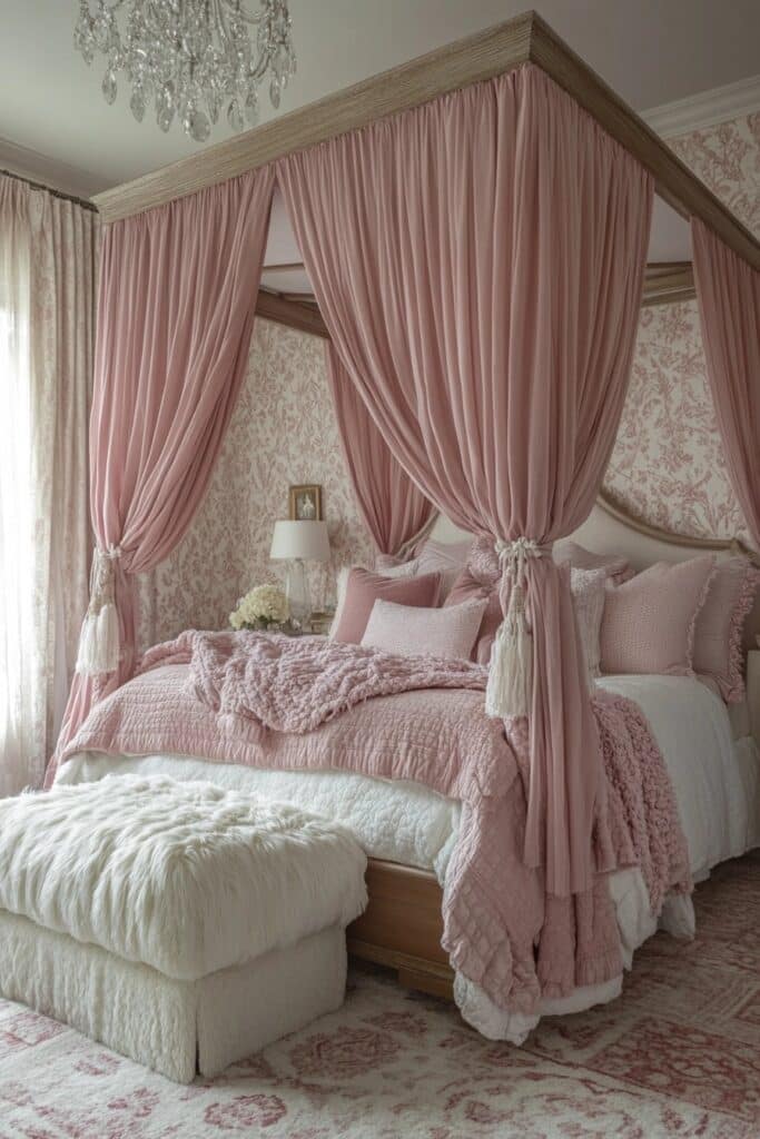 Soft Blush Baddie Dream Room