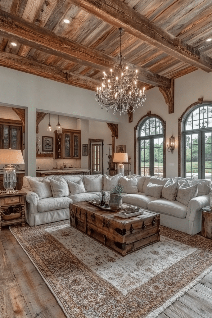 Sophisticated Rustic Barndominium