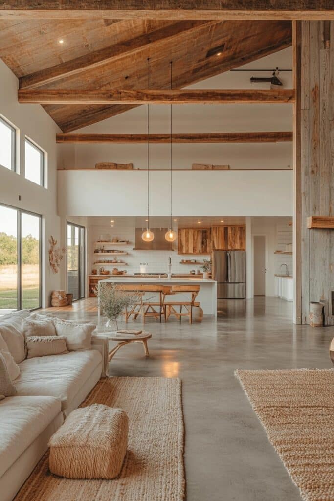 Spacious Open Barndo Design