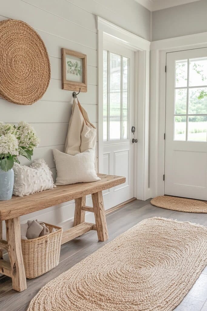 Stylish Farmhouse Entryway