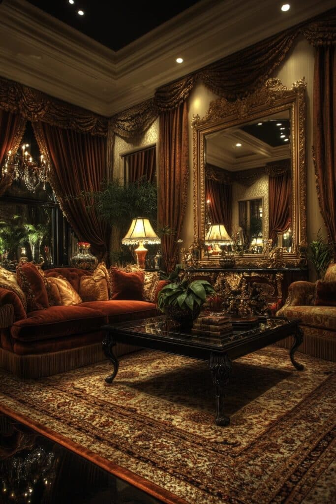 Vintage Aristocratic Room