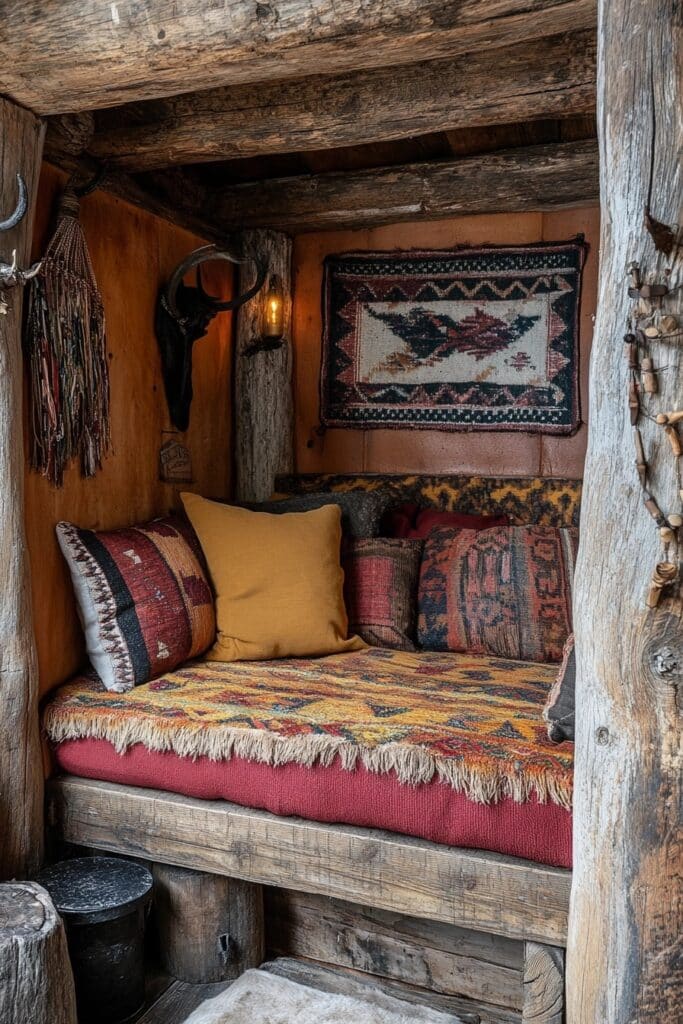 Western Rustic Elegance in Cabin Interiors