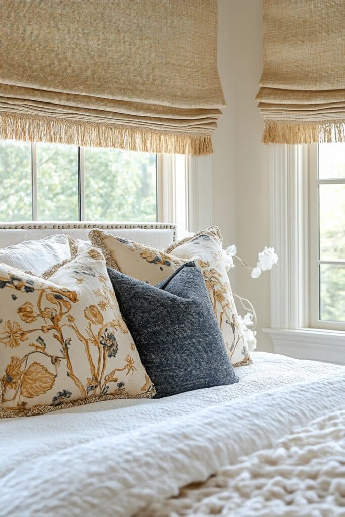 Whimsical Fringed Window Valances