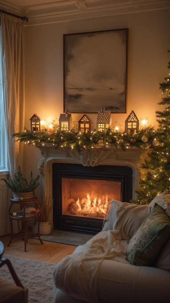 Holiday Mantel Alternative