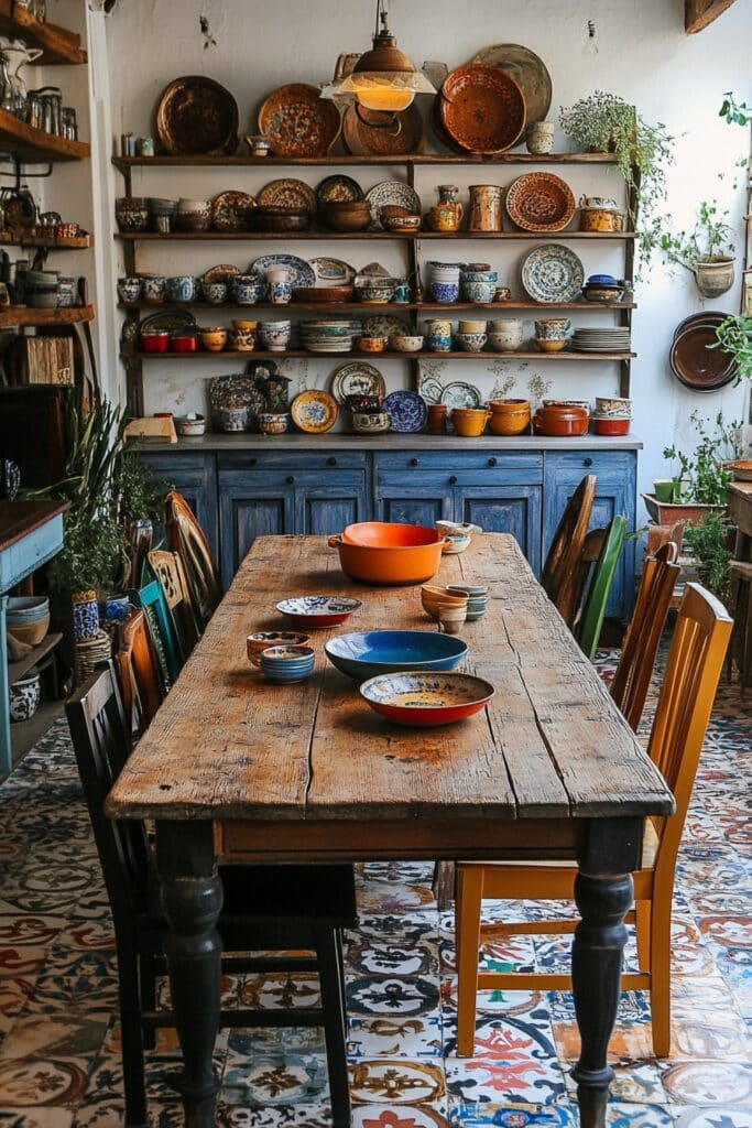 Bohemian Antique Kitchen