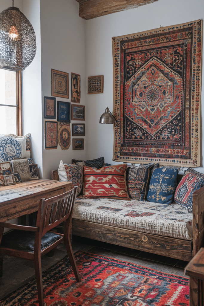 Bohemian Guest Room Office Combo