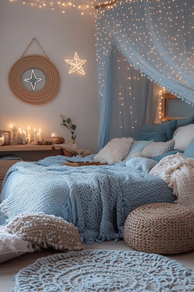 Celestial Peace: Boho Bedroom