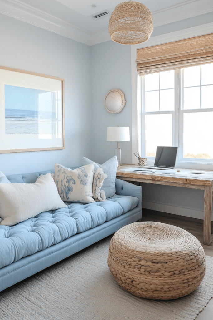 Coastal Charm Guest Room Office Combo