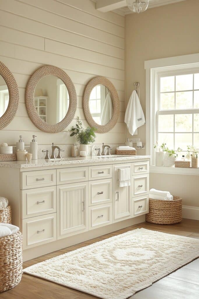 Cream and White Tranquility