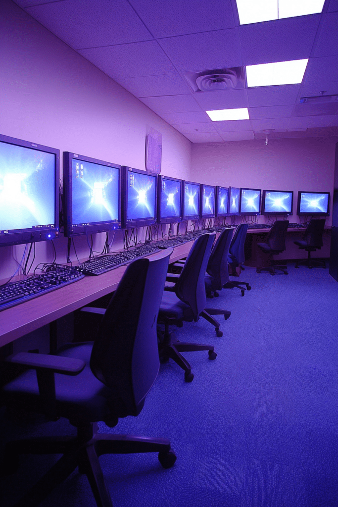 High-Tech Computer Den