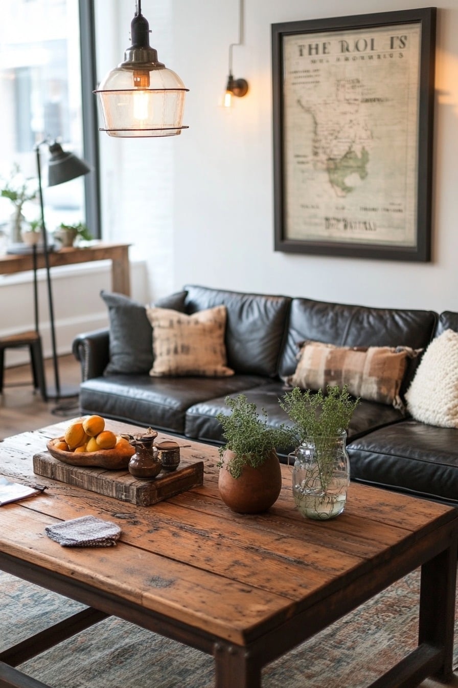 19 Industrial Farmhouse Living Room Ideas for a Modern Rustic Vibe ...