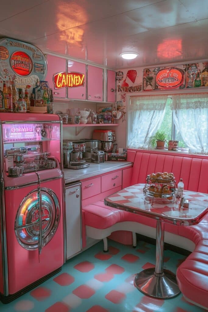 Retro 1950s Kitchen Vibe