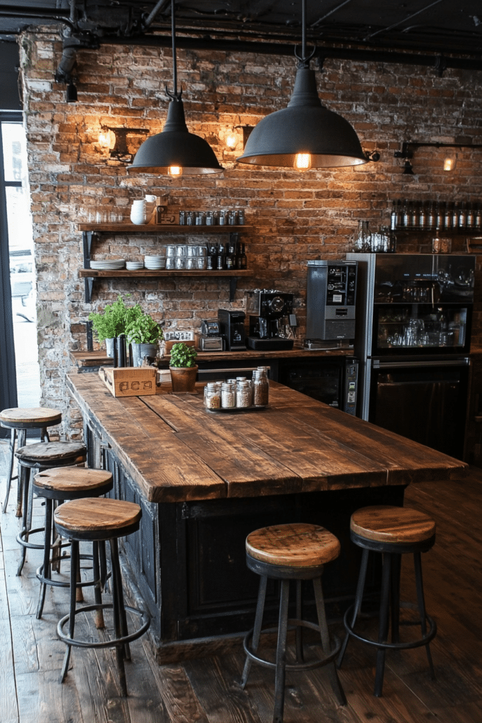 Vintage Industrial Kitchen