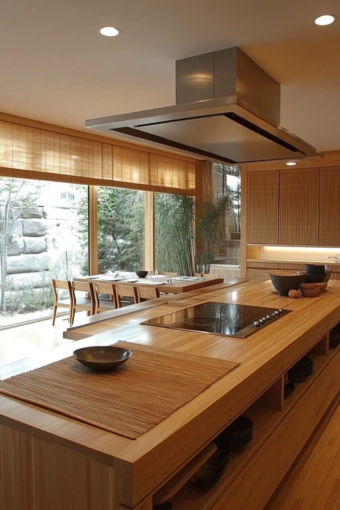 Zen Japanese Antique Kitchen