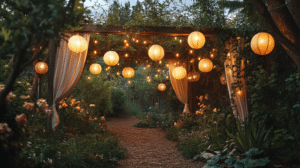 garden party decor