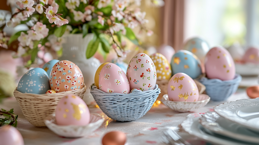 easter table decorations