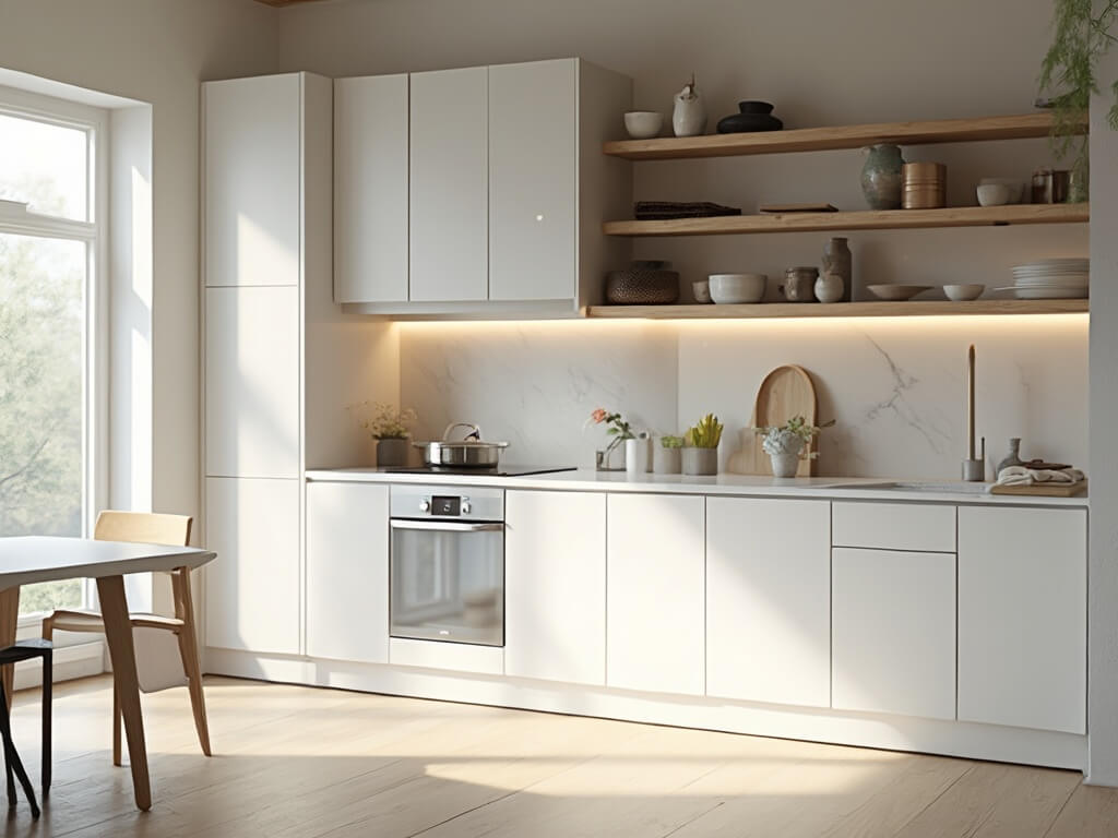 Picture of Small Kitchen Cabinets: Transforming Tiny Spaces into Stylish Havens ...