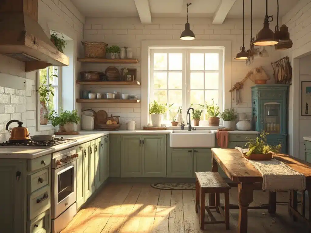 Embrace Rustic Charm: Transform Your Kitchen into a Cozy Farmhouse ...
