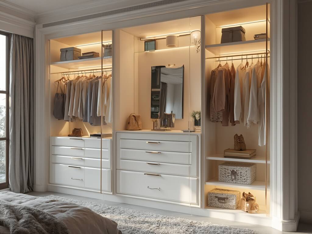 Closet Ideas for Small Spaces: Making Tight Storage Work - Jenna Living