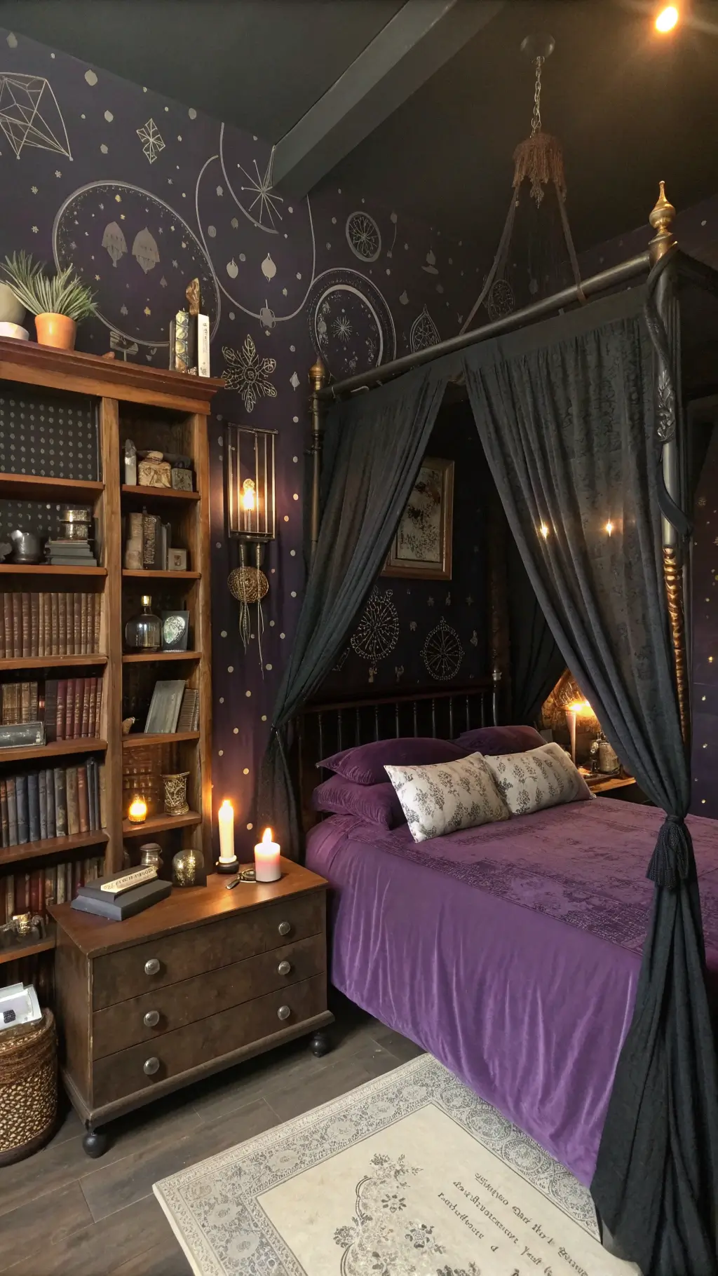 Cozy Bedroom Halloween