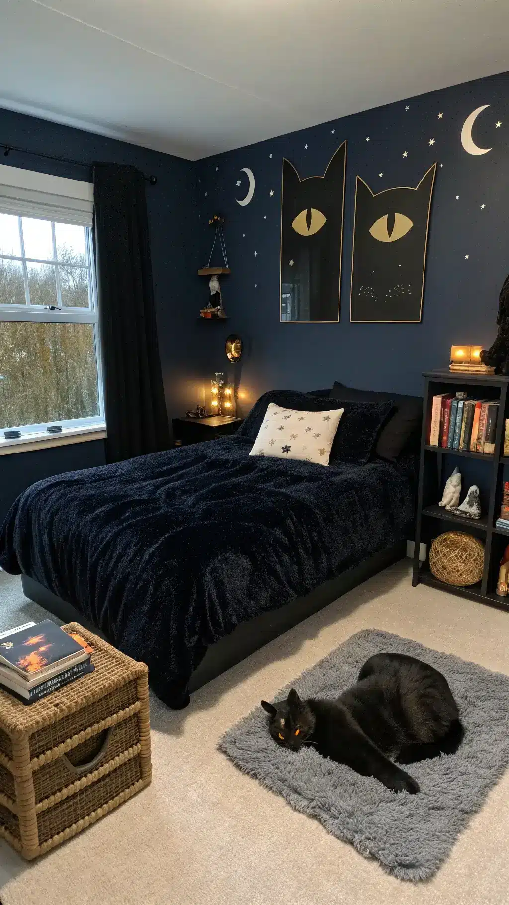 Cozy Bedroom Halloween