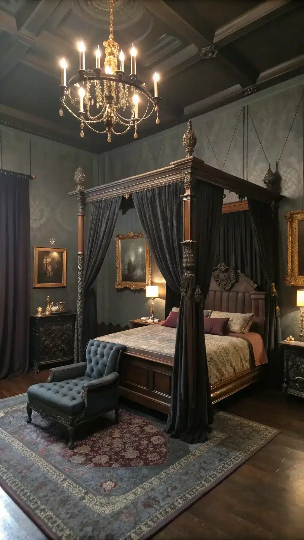 Cozy Bedroom Halloween