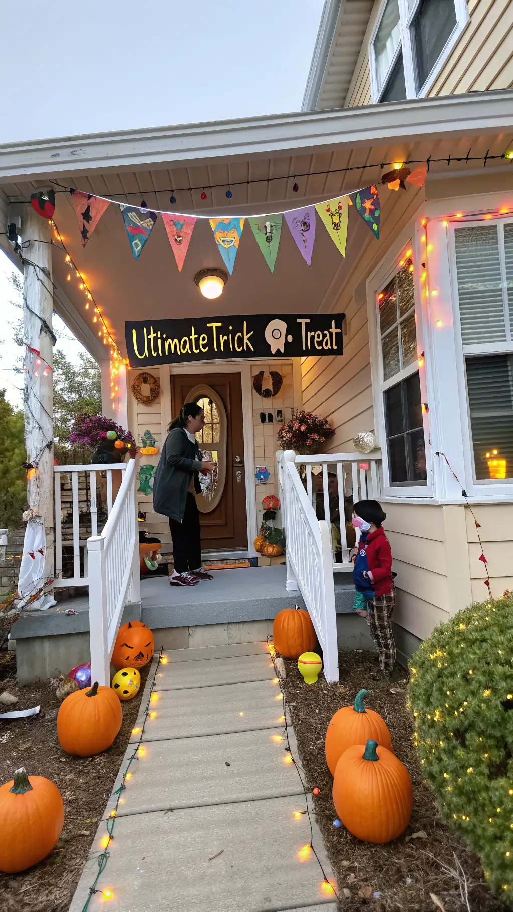 Halloween Decor Front Porch
