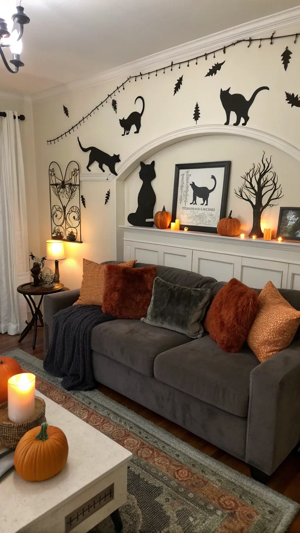 Halloween Decor Living Room