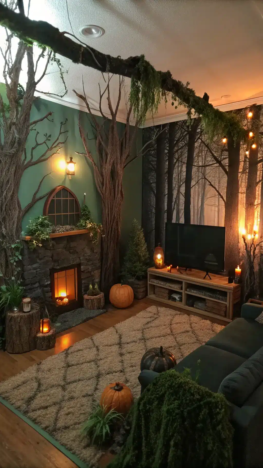 Halloween Decor Living Room