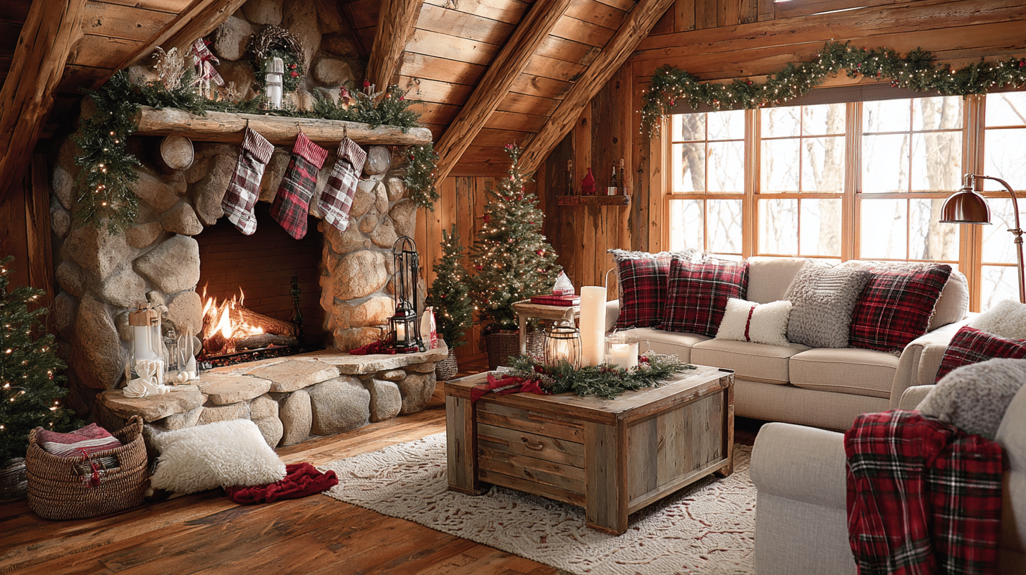29 Little Cabin Christmas Ideas That Bring Cozy Holiday Cheer - Jenna ...