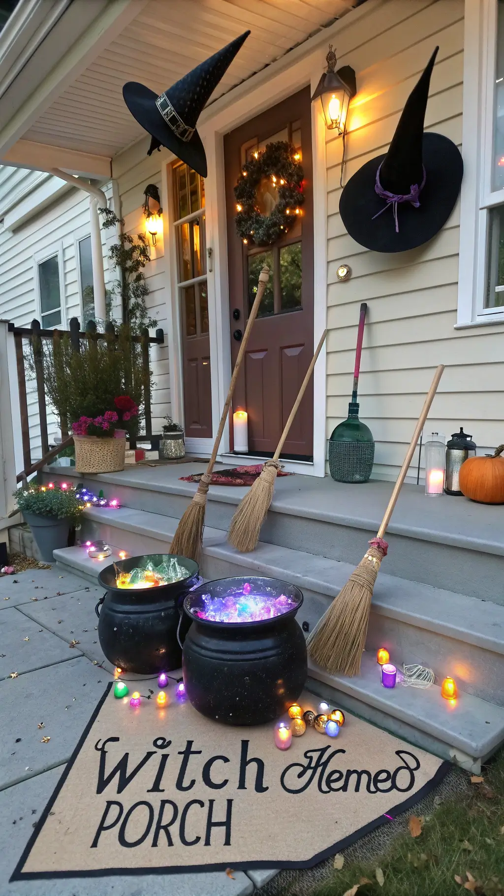 outdoor halloween decor front yards