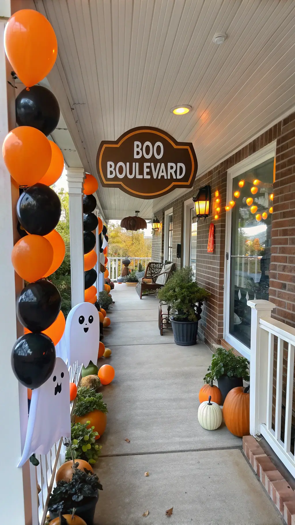 outdoor halloween decor