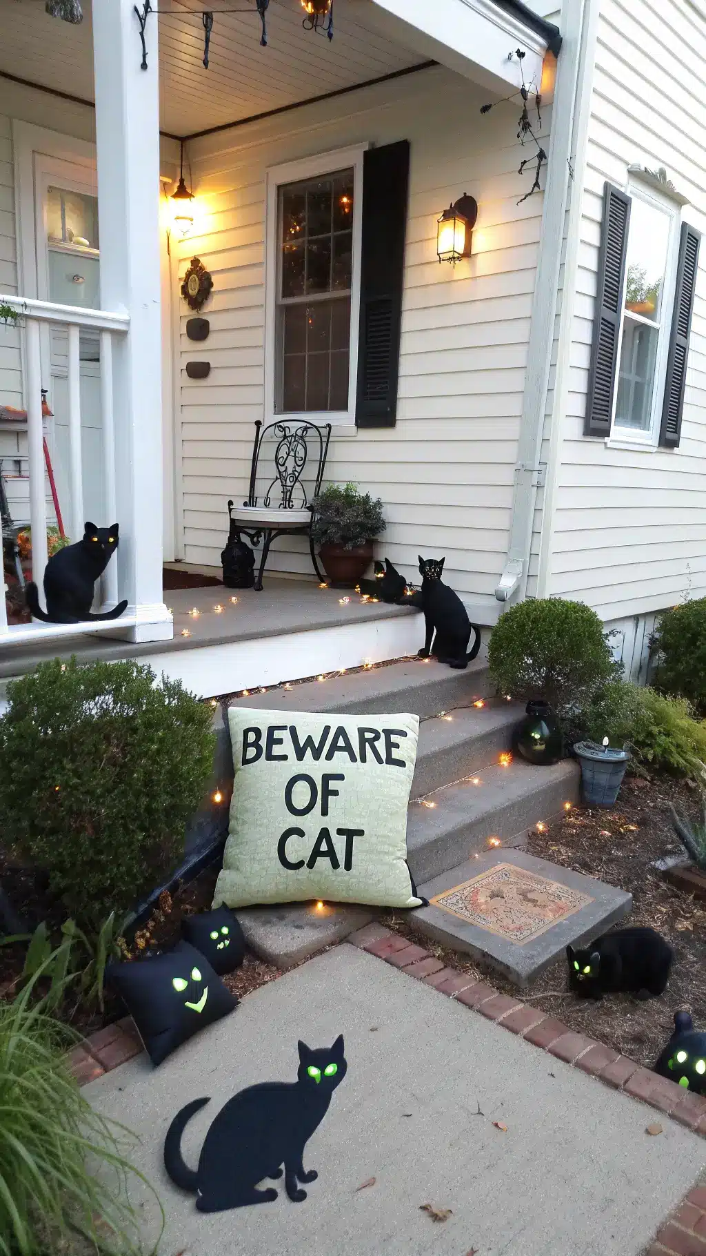 outdoor halloween decor