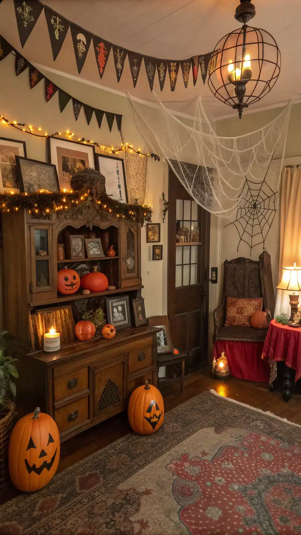 vintage halloween decor